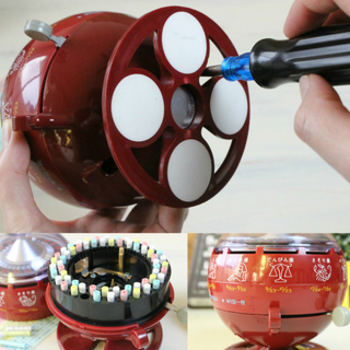 ★ ルーレット式おみくじ器 専用のおみくじ単体販売!!２００本＋おまけ有り!!送料込み おみくじマシーン 卓上小型自動販売機 おみくじ機★の画像