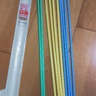 クローバー棒針カラー10本の画像