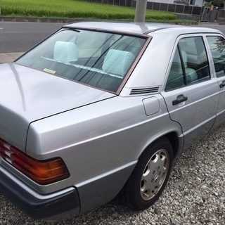 平成5年最終モデル　乗出総額55万円(下取り歓迎)☆検30/4/・190E・実走行68000km/電動シート・左ハンドルの画像