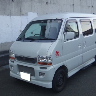 パール白のエブリイワゴン！すぐ乗れる車検付！4ナンバー登録可！早い者勝ち！の画像