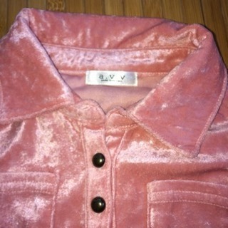 100 a.v.v ベロアシャツの画像