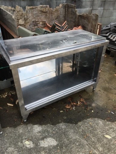 ステンレス作業台 1200×800×600 戸無 棚爪1代替