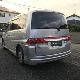 ステップワゴン　車検付き　パワスラ　ナビの画像