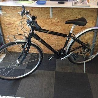 【点検/整備渡し】 21段 黒 GIANT CROSS3 クロスバイク 自転車 2021 GIANT Bicycles | CROSTAR