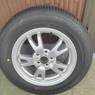 ほぼ新品！トヨタ純正15インチホイールタイヤ付きプリウス３０系195/65R15