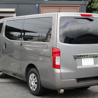 日産 NV350キャラバン2.0 DX ロングボディ　1オナ HID ETC 6人 （ガンメタリック）の画像