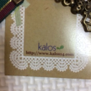 kalos 小鳥ブローチ 新品未使用/ハンドメイド インコの画像