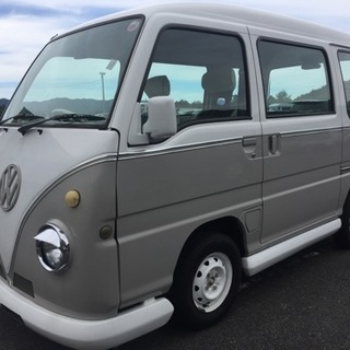 VWワーゲンバス仕様 車検付 サンバーバンの画像