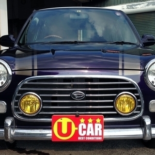 ダイハツ ミラジーノ 平成11年 フォグ付 車検付 D.O.Sホイール付の画像