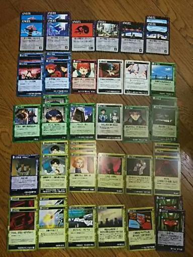 エヴァのカードゲーム178枚(BANDAI)