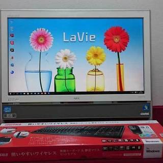 【L4737】極上品 保証付き ★i7 爆速 4コア★ 特典充実 サポート充実! 初心者OK NEC VN770/G/ 4GB/ 320GB/ 有線無線/ Win10/ Office2016/ Photoshop 一体型 ディスクトップ パソコンの画像