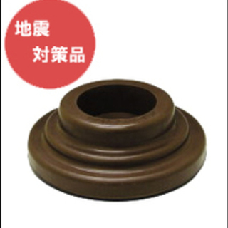  耐震・防音商品スーパーセーフティーインシュ（茶）縦型ピアノの脚...