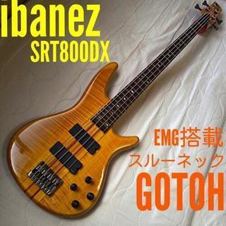 ibanez SRT800DXEMG搭載ベースギター高品質 (natu117) つくばの