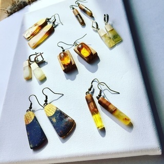 【ワークショップ】アンバー（琥珀）を使ったオリジナルジュエリーを作ろう！の画像