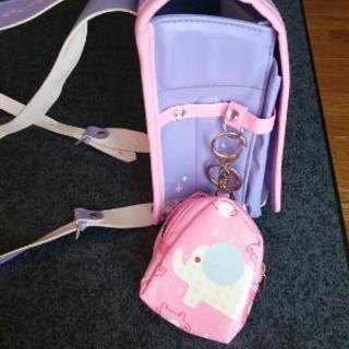 ランドセル形のリュックの画像