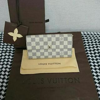 美品❤付属品一式つき❤LOUIS VUITTON アズール 長財布