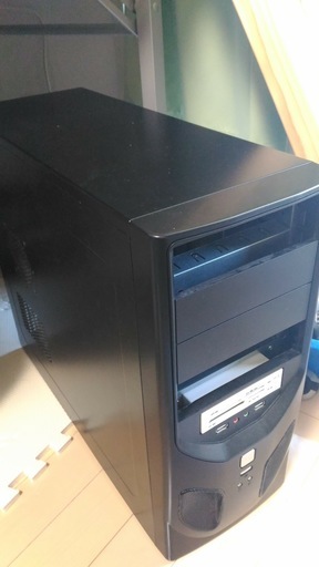 PCケース 420W電源、カードリーダー付