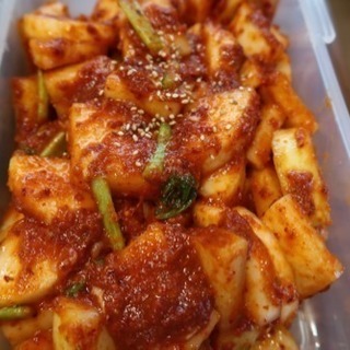 韓国料理教室「カクテキ」＆「チャプチェ」の画像