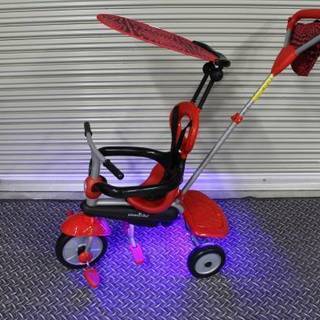 お祭りや花見で目立ちまくり！！光る三輪車！！スマートトライク！点滅しますの画像