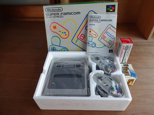 【ジャンク品・動作保証なし】　任天堂　スーパーファミコン