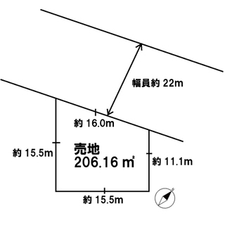 西野6条2丁目バス通り面土地！！
