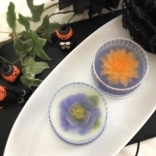 アイシングクッキー♥フラワーゼリー♥あんカップケーキ～選べるレッスン～の画像