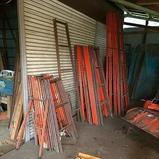 脚立 大小22脚 足場 大工道具 はしご 中古