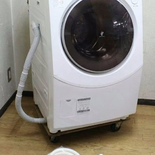 10キロ大型SHARPプラズマクラスター2012年式ドラム式洗濯機です！✴ 配送無料です！✴ 10キロ大型SHARPプラズマクラスター2012年式ドラム式洗濯機です