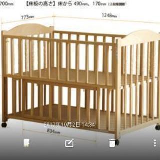 石崎家具 ベビーベッドの画像