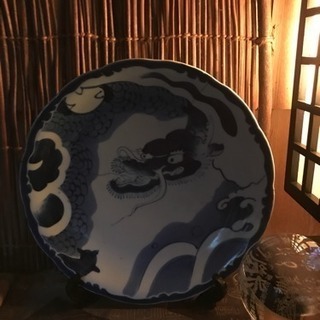 骨董 古皿 大皿 時代物✨の画像