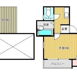 【初期費用ゼロ】お手軽アパートロフト付き♪【ロフト広いです】 - 不動産
