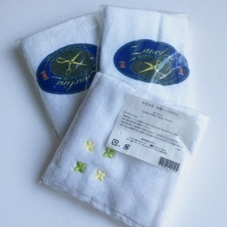 新品未使用 草花木果 特製ハンドタオル&ミニタオル2枚 計3枚セット②