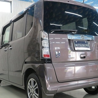 最新軽自動車特集！！　誰でも車がローンで買えます！　Ｎ－ＢＯＸ　Ｇ特別仕様車ＳＳパッケージ　メモリーナビ、ＤＶＤ再生、両側パワスラ、スマートキー、ＥＴＣ、アルミ　完全自社ローン！！　金利は一切かかりません！！の画像