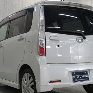 最新軽自動車特集！！　誰でも車がローンで買えます！　ムーヴカスタム　ＲＳ　メモリーナビ、ＤＶＤ再生、スマートキー、ＨＩＤ、ＥＴＣ、アルミ　完全自社ローン！！　金利は一切かかりません！！の画像