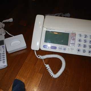 シャープＦＡＸ電話機　みてから印刷機能付き　ＵＸ－８１０の画像