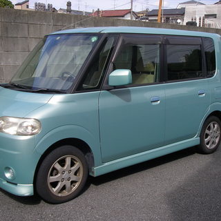 15 年式　タント　うす緑色　Ｘﾘﾐﾃｯﾄﾞ　５ﾅﾝﾊﾞｰ車の画像