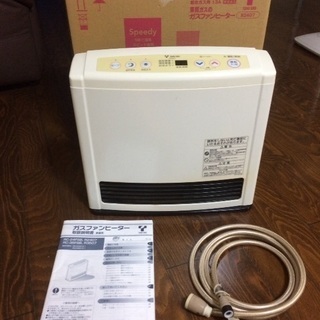 東邦ガスファンヒーター都市ガス用の画像