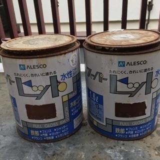 茶色ペンキ