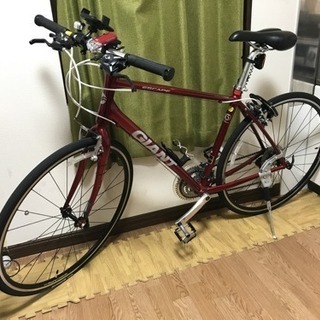 GIANT EscapeR3 Mサイズ 2015モデル 赤 付属品多数 程度良好 室内保管車