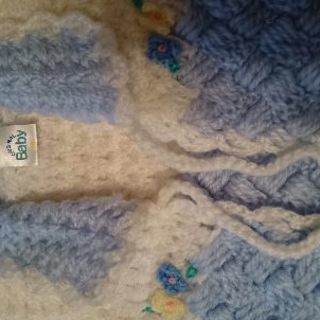 ベビー 毛糸カーディガン 75の画像