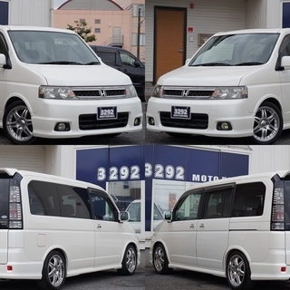 最新在庫特集！！　誰でも車がローンで買えます！　ステップワゴン　スパーダ２４Ｔ　メモリーナビ、ワンセグ、サンルーフ、ＨＩＤ、ＥＴＣ、アルミ　完全自社ローン！！の画像