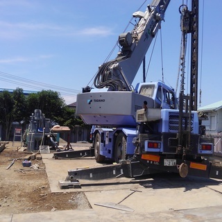 アボロン工法／建柱車　手元作業員の方大募集中です。の画像