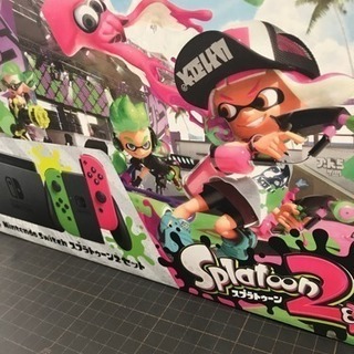 中古 美品 ニンテンドースイッチ スプラトゥーンモデル