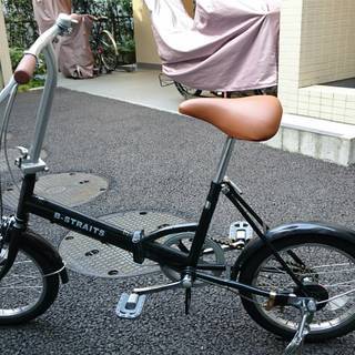 【Ｂ-STRAITS】 折りたたみ自転車　ちょい乗り用コンビニバイクの画像