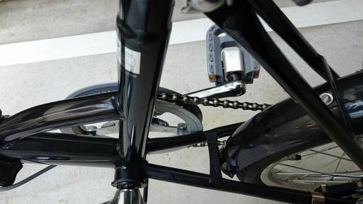 驚きの価格 B-STRAITS】 折りたたみ自転車ちょい乗り用コンビニバイク 自転車本体