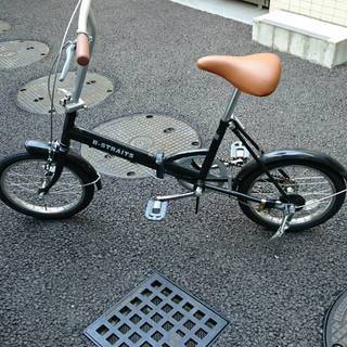 【Ｂ-STRAITS】 折りたたみ自転車　ちょい乗り用コンビニバイクの画像