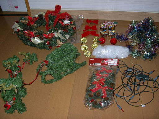ｸﾘｽﾏｽ 飾り物 ﾄﾅｶｲ ｿﾘ  照明