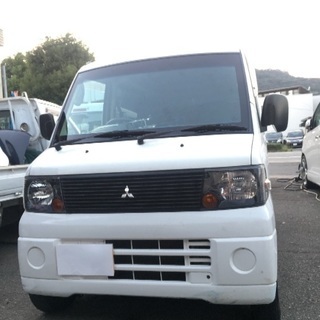 （売約済み）車検３０年１１月迄‼️即乗‼️ミニキャブ バン フロントブレーキパット新品交換済み Ｈ１９年式 合わせガラス ブルーボカシ 即戦力の画像