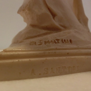A.SANTINI APOLLO E DAFNE アポロとダフネ像　ベルニーニ作ギリシャ女神彫刻像レプリカ　イタリア製　置物の画像