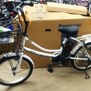 秋SALE　　Panasonic　電動アシスト自転車　　ティモスタイル　　ホワイトカラー